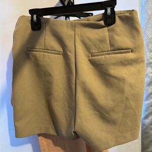 Chic Tan Mini Skirt